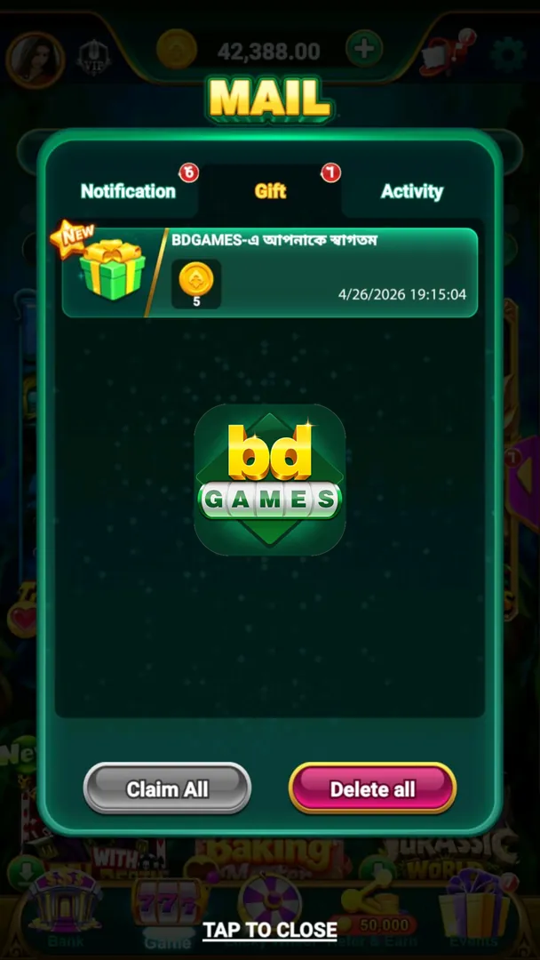BDGAMES APK ডাউনলোড: লেটেস্ট ভার্সন, ১০০% নিরাপদ ও ফ্রি! showcase image 1 - BDGAMES preview
